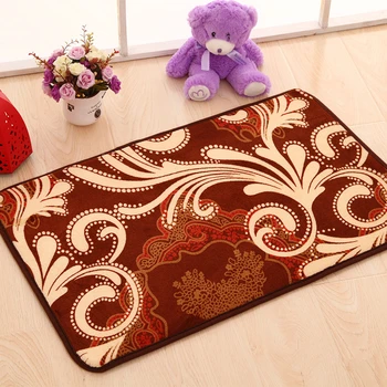 

European Living Room Floor Mat Antiskid Bathroom Bath Mat Cheap Kitchen Rug Doormat Hallway Feet Pad Kitchen Carpet 50*80/60*90