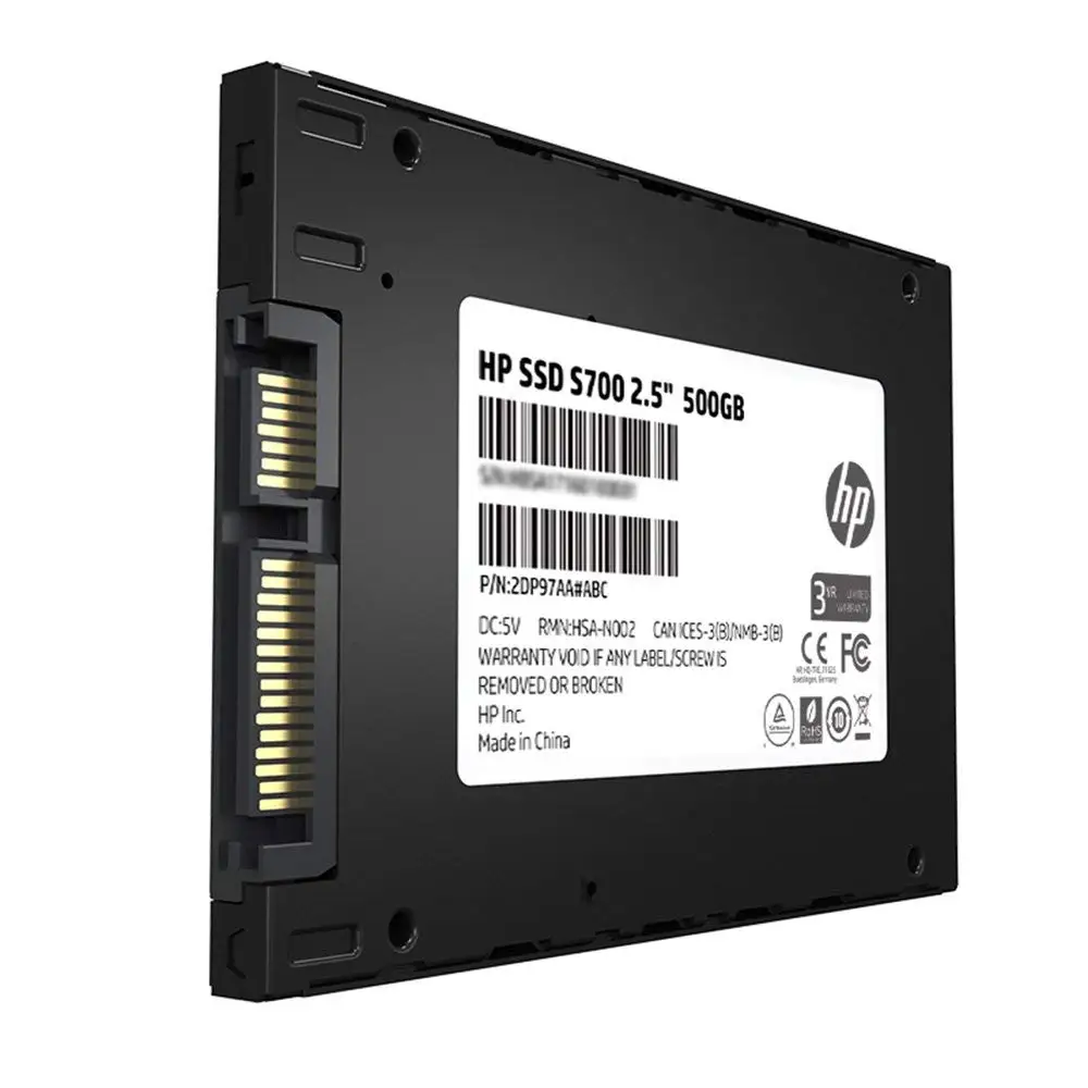HP SSD S700 2.5 500GB SATA III 3D NAND Internal Solid State Drive Hard Drive HDD Disk for laptop computer ssd mini sata3 500gb (3)