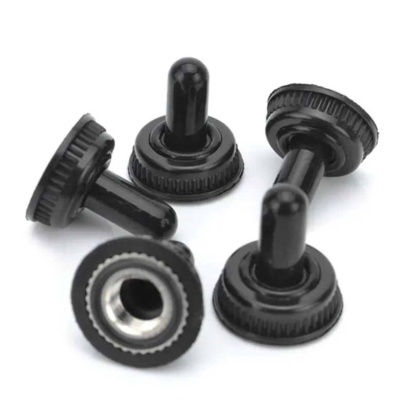 

5PCS 6mm Screw Mini Toggle Switch Waterproof Rubber Resistance Boot Cover Cap Rocker Switch Accessory