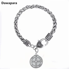 Браслеты с подвеской в виде Соломоновых тюленей «давапара», талисман, Пентакль Юпитера, Каббала, Wiccan, большие модные украшения на запястье