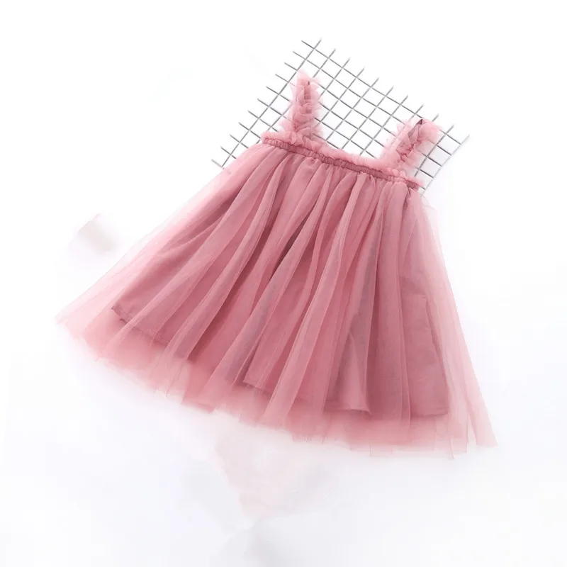 Платье для девочек, лето, платье для маленьких девочек, детская одежда, детские платья, бальное платье, 4 цвета, От 1 до 6 лет