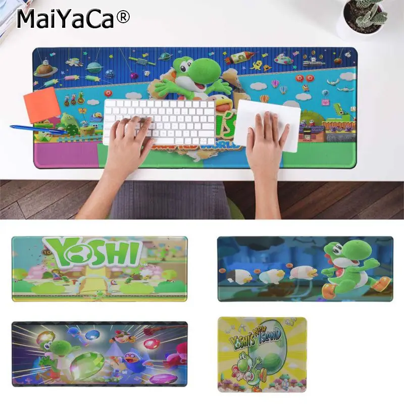 

Maiyaca New Arrivals Yoshis Crafted World Comfort Mouse Mat Gaming Mousepad Rubber PC Computer Gaming mousepad