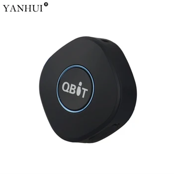

Multi-function Mini GPS Tracker Qbit Q1 Tracked by SMS APP Web Waterproof SOS realtime tracking Low battery alarm Two-way audio
