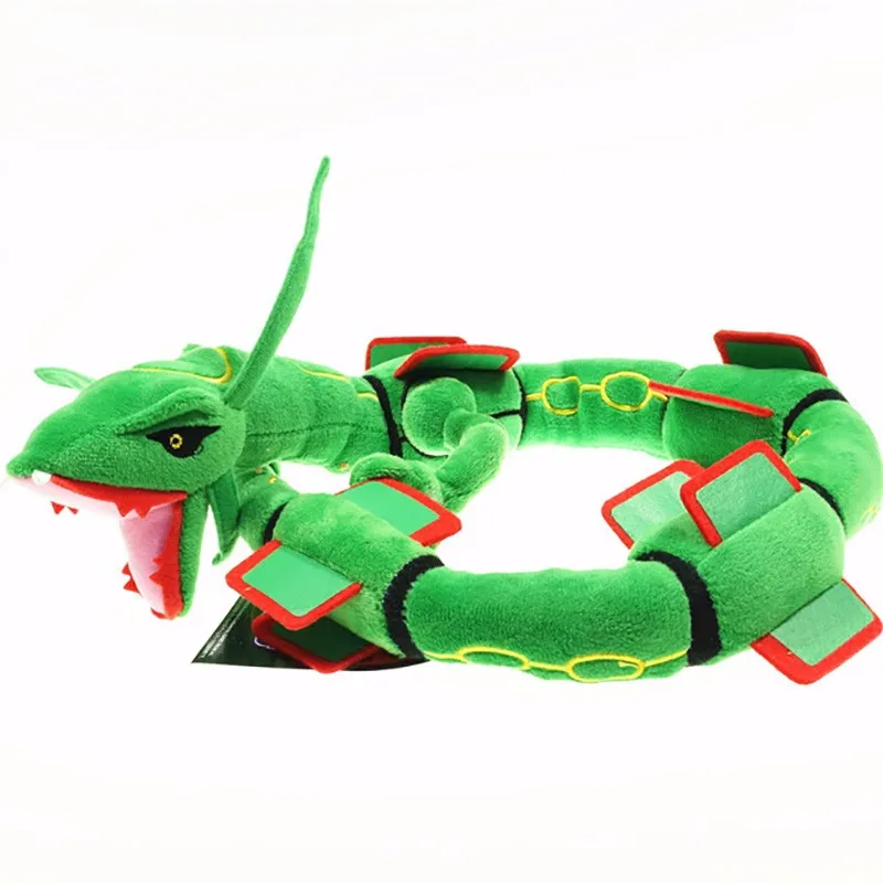 83 см Мега Rayquaza небо Дракон Животные Куклы Детские плюшевые игрушки детские игрушки карманные Плюшевые игрушки Детские подарки