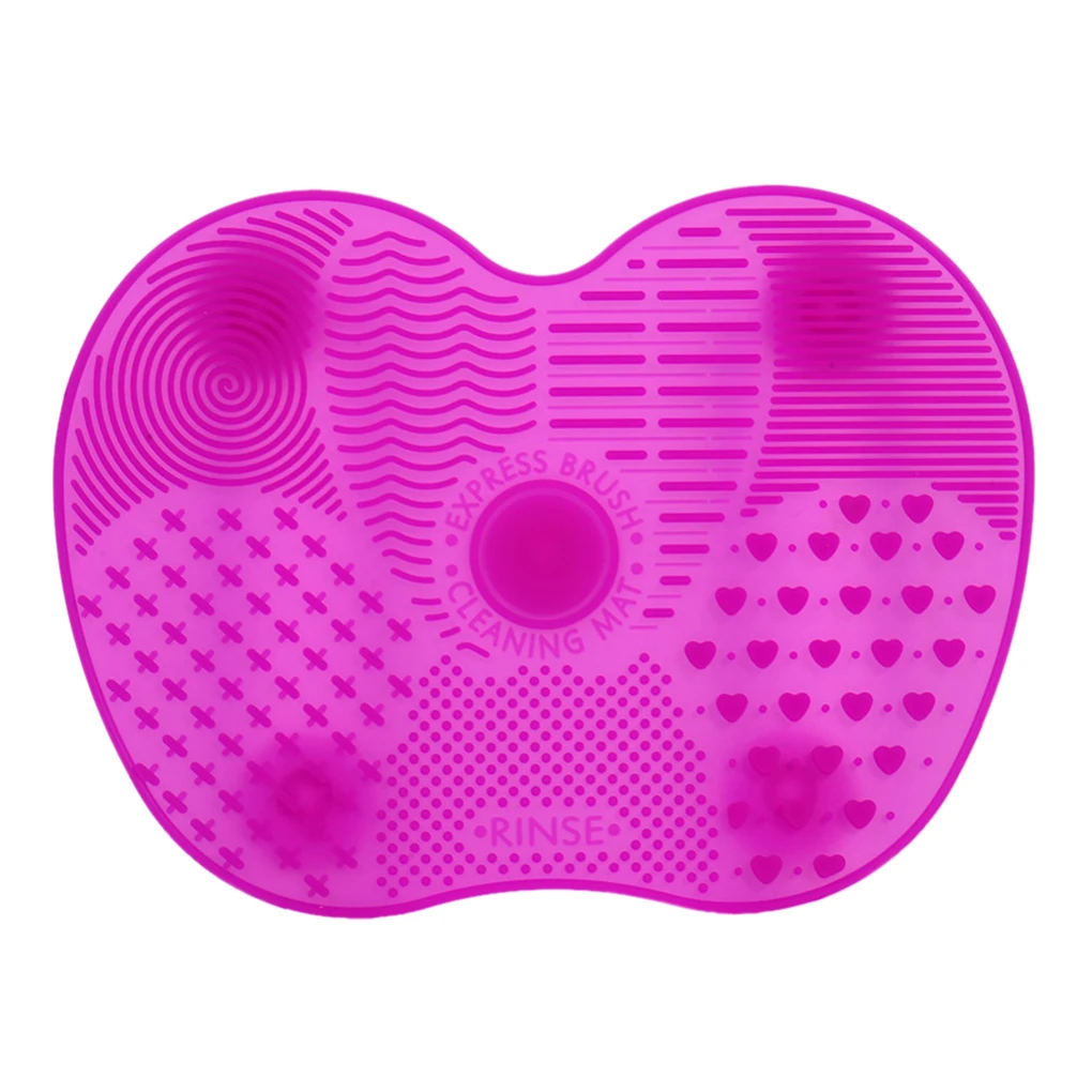 Silicone Makeup Brush Cleaner Pad Foundation Makeup Brush Scrubber Board Make Up Washing Brush Gel Cleaning Mat Hand Tool