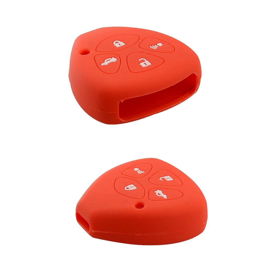 4 buttons silicone car key for Toyota 5