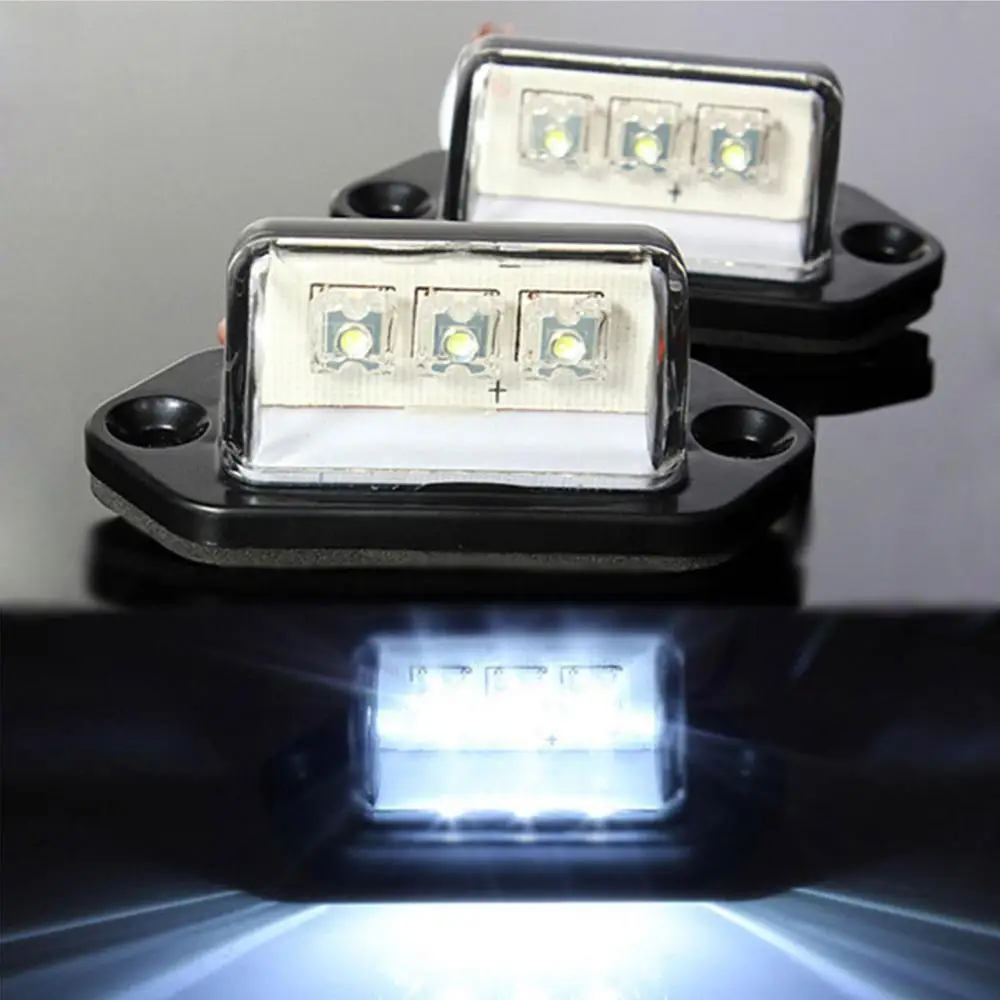 

Trailer Truck License Plate Light 3LED License Plate Light For Truck LED Side Light Signal Light