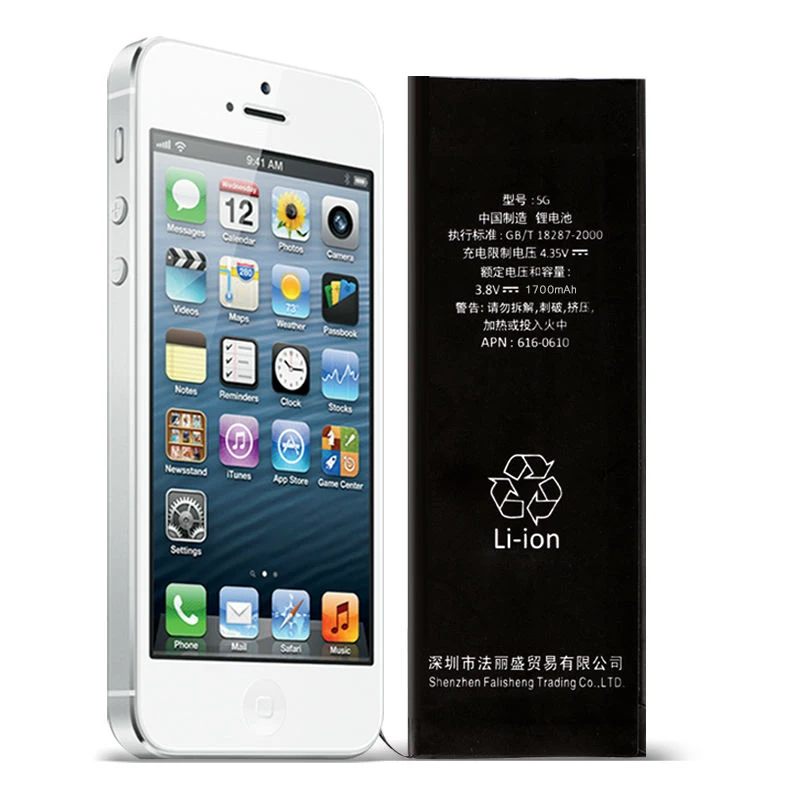 1700 мА · ч ферризирующий аккумулятор большой емкости для iPhone 5 5G 5S 5C SE телефонная
