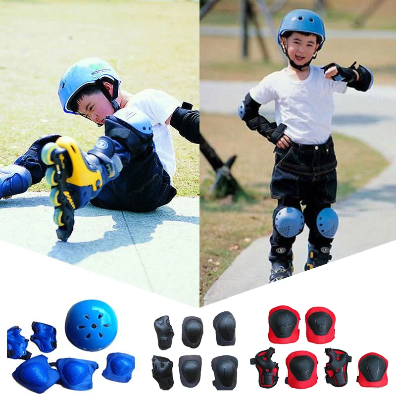 Kid Roller Skating Skateboard Children Sports Protection Sets Elbow