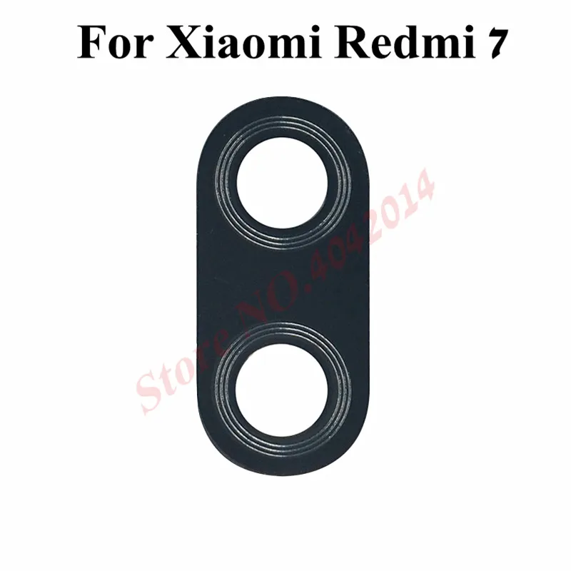 2 шт. оригинальная задняя камера стеклянная крышка объектива для Xiaomi Redmi 7 Note 7/Note7 pro запасные части для объектива с наклейками