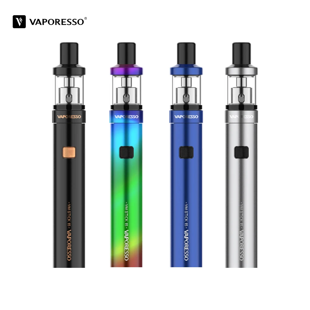 

Original Vaporesso VM 18 STICK 1200mAh Built-in Battery 2ml Vape Tank with EUC CCELL Coil E Cigarette VS Sky Solo Plus