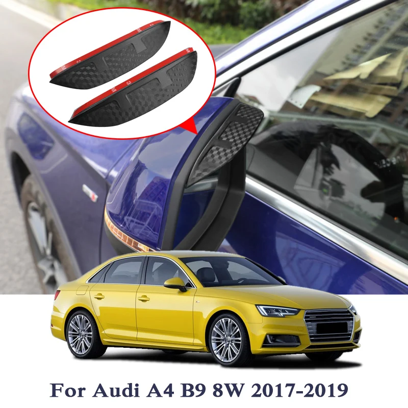 For Audi Q3 8U Q5 8R Q7 carbon fiber Rear Door Bumper Protector Guard Sill Plate