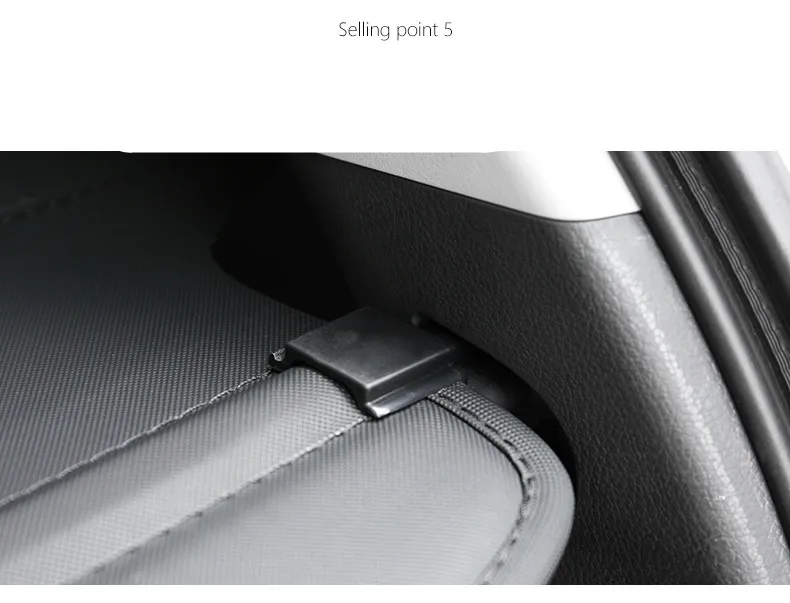 rear parcel shelf 2007-2016 FOR Mitsubishi Outlander  trunk cover material curtain rear curtain retractable spacer 13 (12)