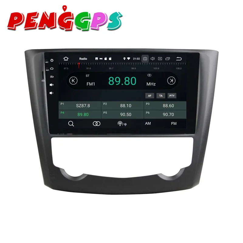 Sale Android 8.0 7.1 Car DVD Player GPS Navigation Headunit For Renault Kadjar 2016 Full Touch Car Stereo Auto Multimedia Satnav IPS 4