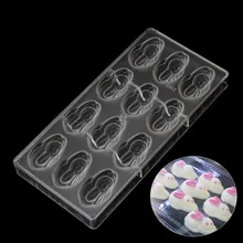 Baking Pastry Werkzeuge Häschen Schokoladenform Kunststoff Schokoladen-form Polycarbonat Formen Für Schokolade