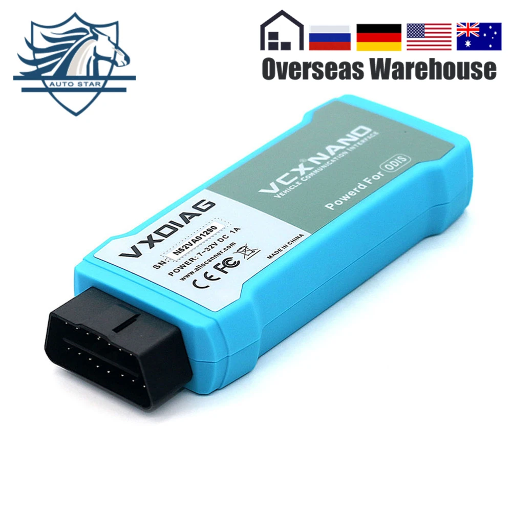 AUDI SEAT Bentley and Lamborghini Diagnostic Tool With WIFI Autool AllScanner VXDIAG VCX NANO FOR VW SKODA
