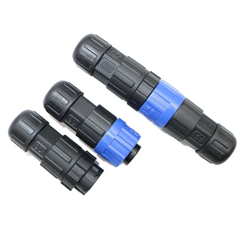1PC M16 waterproof cable connector IP68 aviation plug socket 2pin3pin4pin5pin6pin7pin8pin9pin10pin11pin12pin quickly connected