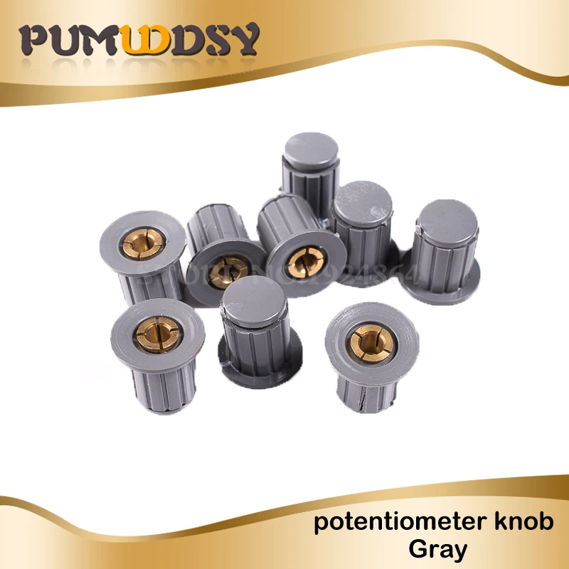 

5PCS Grey knob button cap is suitable for high quality WXD3-13-2W - turn around special potentiometer knob