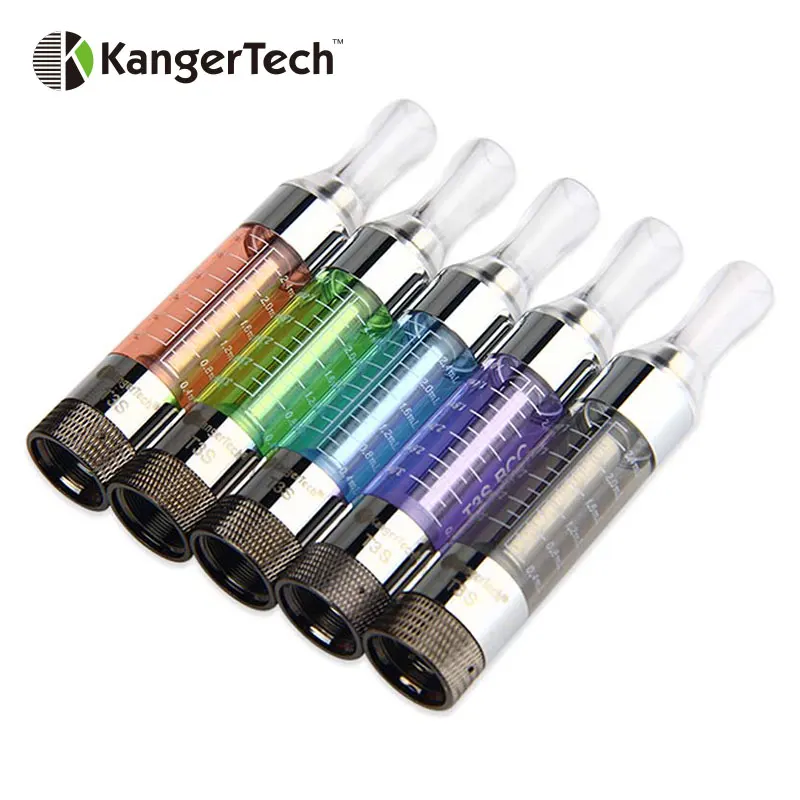 

Original Kanger T3S eGo BCC 1.8 ohm Tank 2.6ml Cartomizer Bottom Coil Changeable Clearomizer match eGo/eGo C Twist vape battery