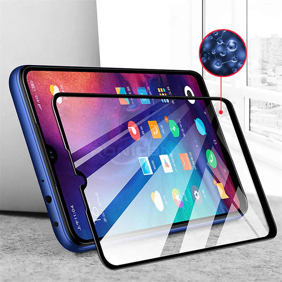 9H 3D стекло для Xiaomi Mi 9 Закаленное пленка Redmi Note 7 полное покрытие с клеем защитная