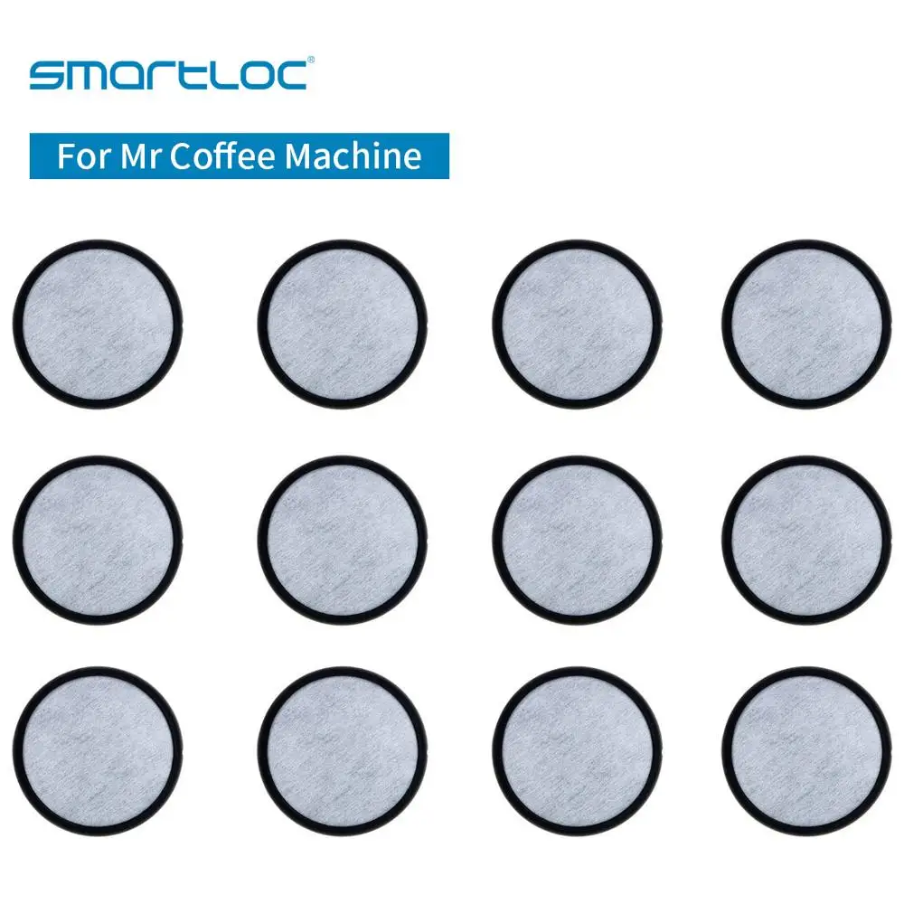 6 Pack Eco friendly Coffee Filter Replacement Charcoal Water Filters