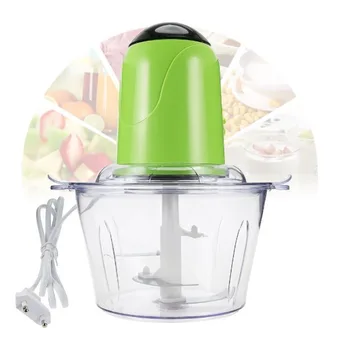 

2L Electric Kitchen Meat Grinder Chopper Cocina Shredder Food Chopper Stainless Steel Electric Household Processor Kitchen Tools