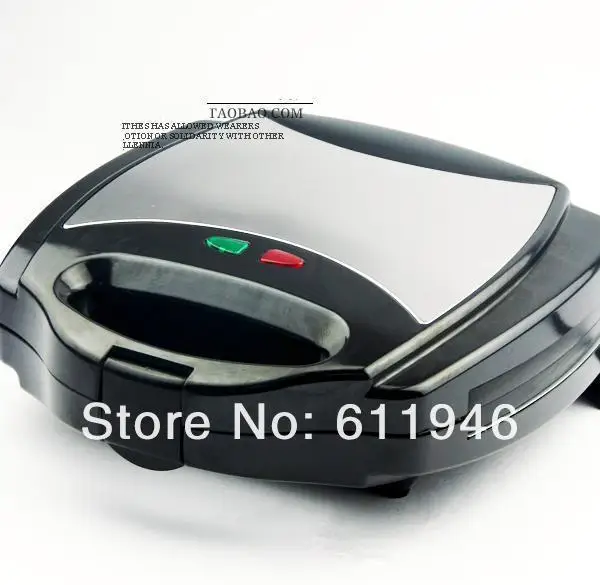 ¡Caliente! Seguridad de temperatura ajustable control Sandwich Maker 220V eléctrica máquina de gofres de electrodomésticos de cocina herramientas - 5