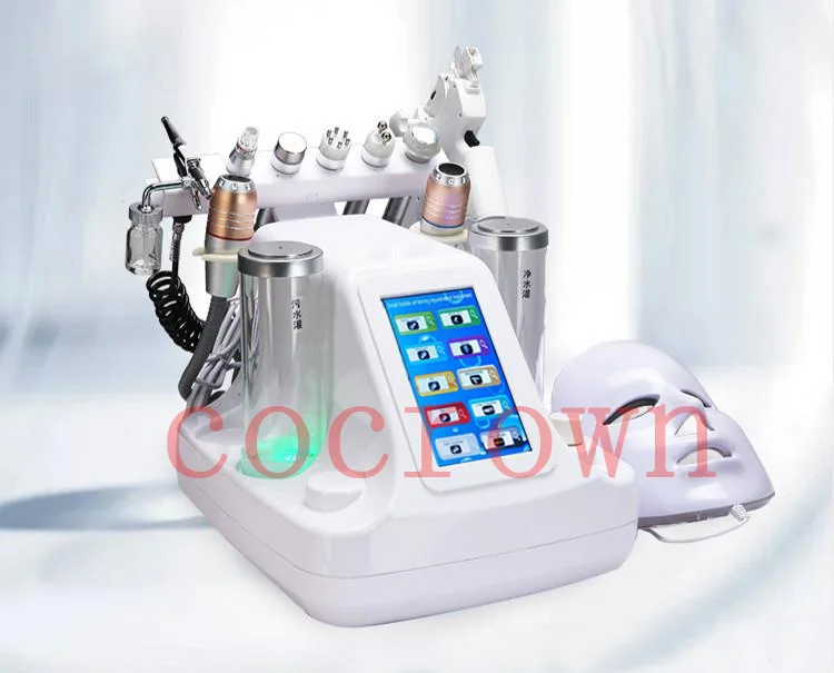 

10 in 1 HIFU Hydra Dermabrasion RF Bio-lifting Spa Facial Machine Hydro Microdermabrasion Face Spa Machine Water Dermabrasion
