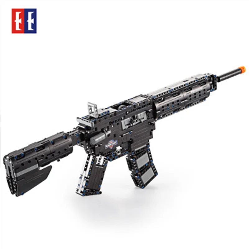  Revolver Pistol carbine Guns PUBG CS GO Army Military Technic Weapons Building Block Bricks compati
