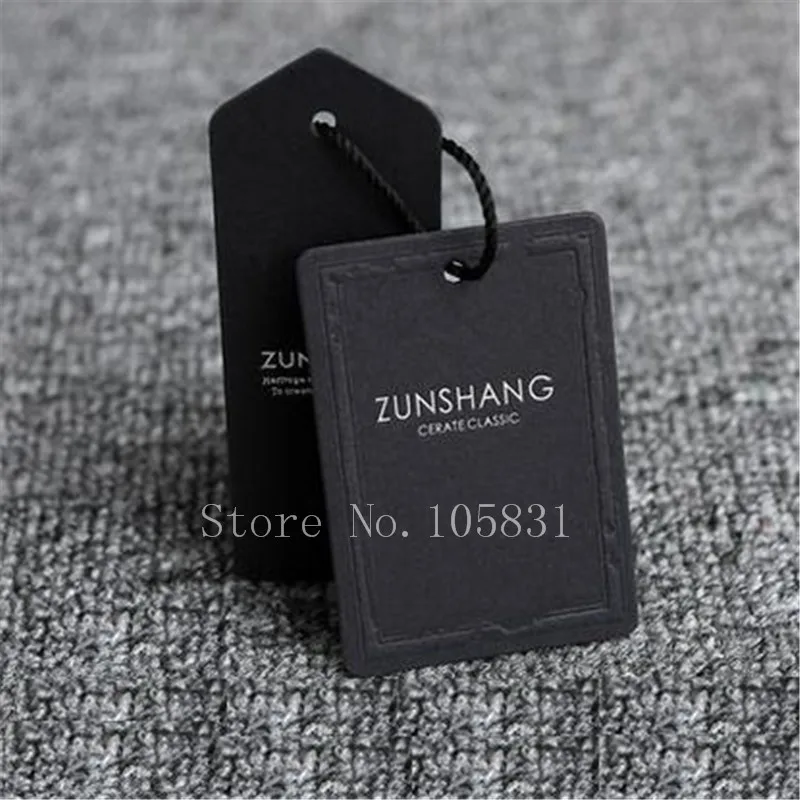 1000set Pakaian Kustom Gantung Tag Hitam Kardus Pakaian Label Tag Berbagai Jenis Hang Tag Untuk Pakaian Logo Sendiri Tag Custom Clothing Tags Customcustom Tags Aliexpress<script async src=