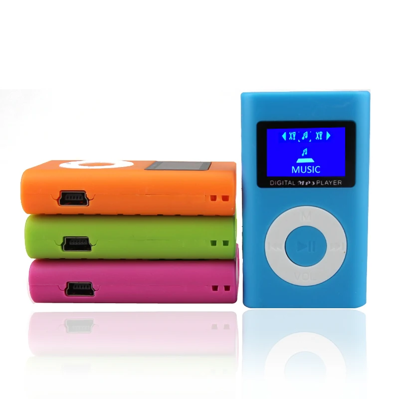 DAONO USB мини ЖК экран портативная Поддержка 32 ГБ Micro SD TF карта MP3 плеер без