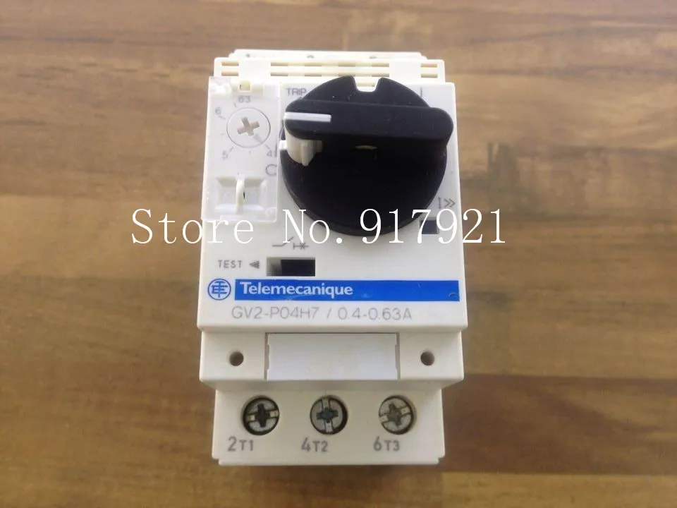 

[ZOB] original GV2P04H7 GV2-P motor protection circuit breaker 0.4-0.63A 054517