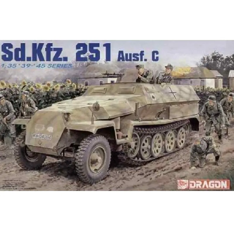 

DRAGON 6187 1/35 Sd.Kfz.251/1 Ausf.C - Scale Model Kit