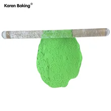 Ремень из натуральной кожи с узором рельефный валик шпильки Кондитерские инструменты помадка торт украшения для печений-A275