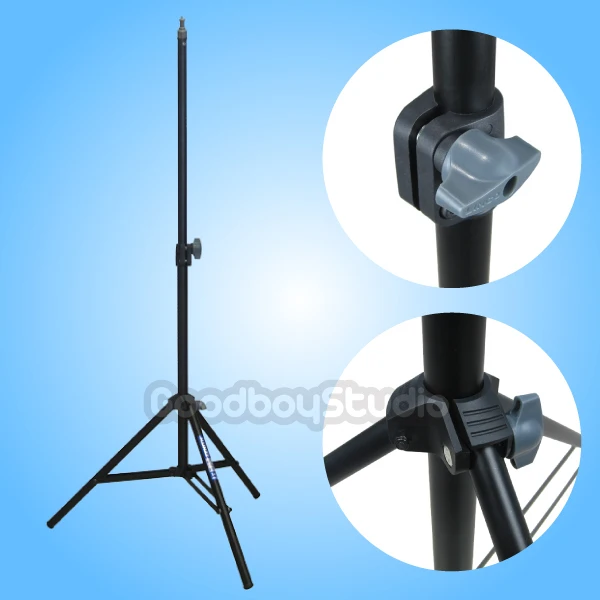

Linco ZENITH Pro 200cm / 2M / 6.5ft Studio Compact Light Stand with 1/4" Thread