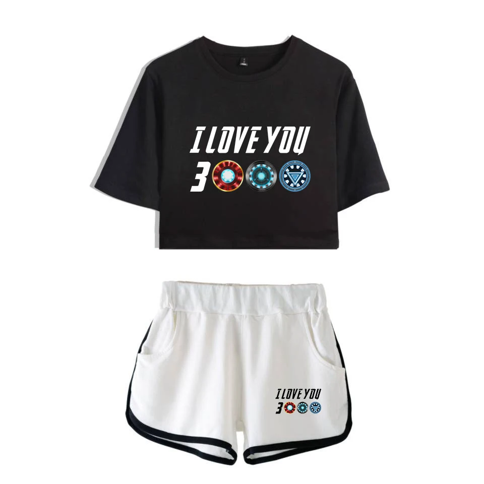 2019 Шорты I love you 3000 новые шорты женские повседневные супер шорты верхняя одежда контрастные летние мягкие шорты с эластичной резинкой на