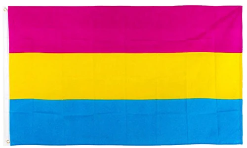 

90*150cm Omnisexual LGBT pride pan pansexual Flag