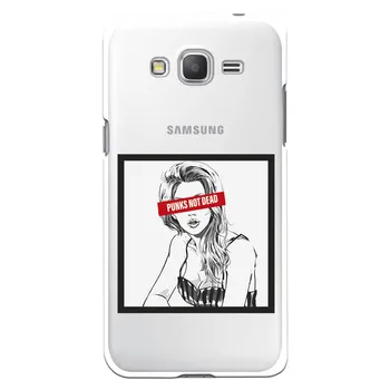 

Punks Not Dead WP002 costume drawing stand case for Samsung Galaxy Grand Prime