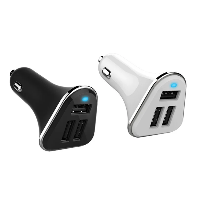 OHANEE Universal 5 2A 3 Pocket USB Car Charger Adapter Case For Samsung