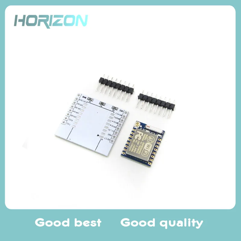 

Wifi Module ESP8266 Esp-07 Remote Serial Port WIFI Module With IO Adapter Plate Expansion to ESP-07, ESP-08, ESP-12E