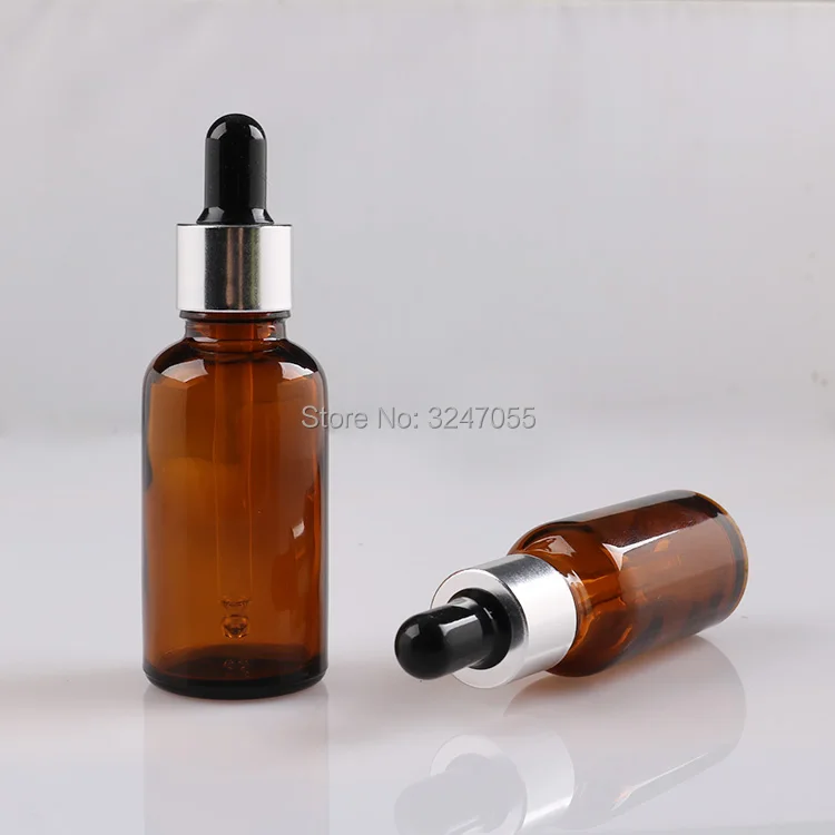 Пустые стеклянные коричневые капельницы 5ml10ml15ml20ml30ml50ml100ml для эфирного масла