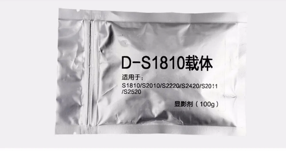 copier Developer iron power D-S1810 compatible For xerox S1810 S2011 S2010 S2220 S2420 s2320 printer developer 100g/bag | Компьютеры и