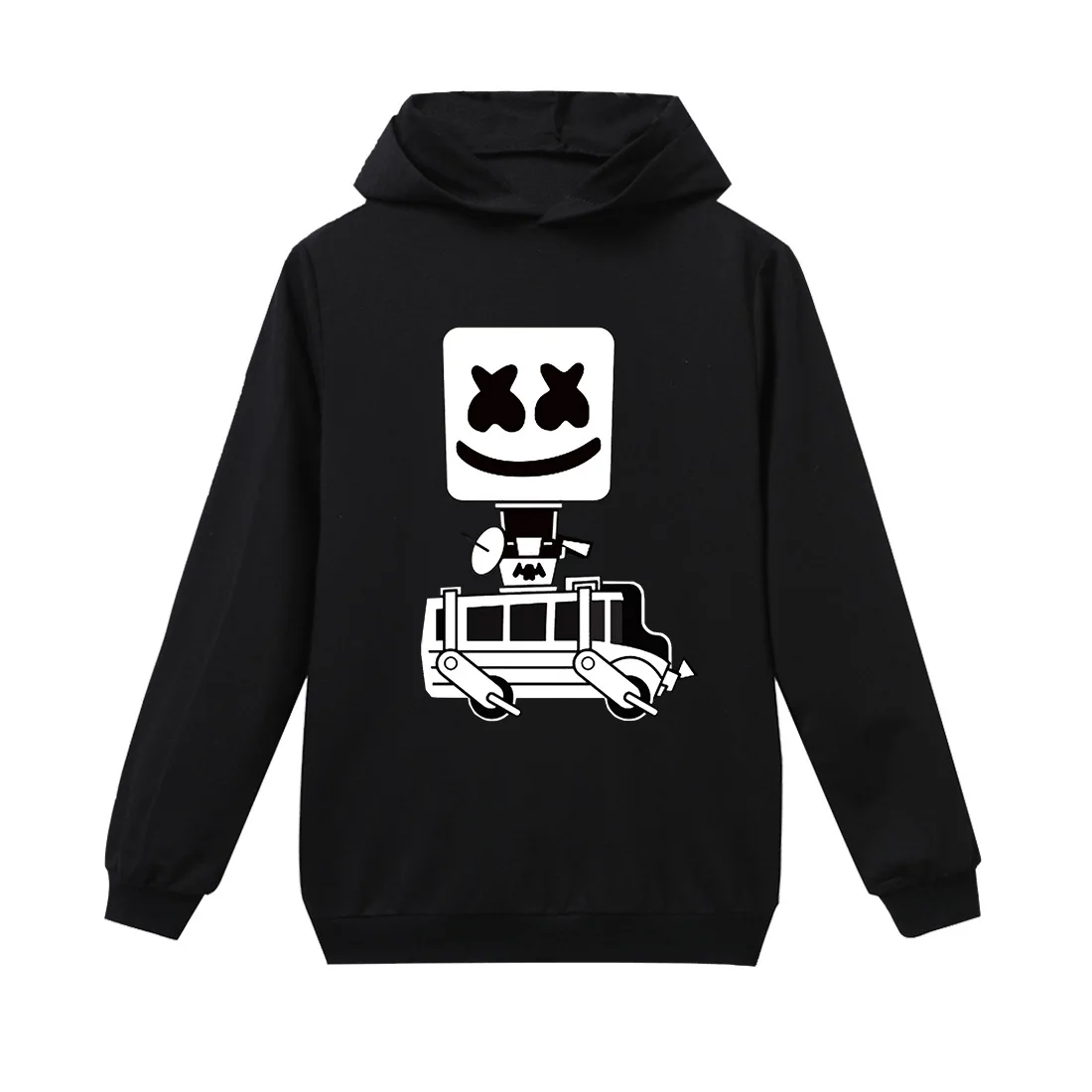

DJ Marshmello roblox Baby Boys T-shirts Autumn Long Sleeve Cartoon Sport T-shirts for Kids Children Pure Cotton Tops Clothes