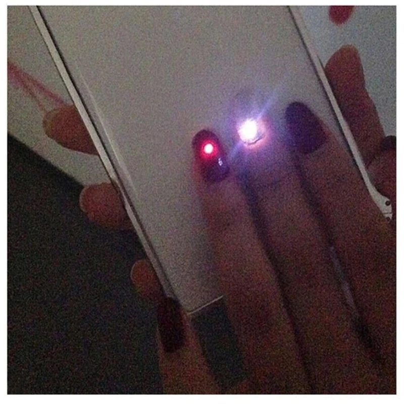 LED Flash Nail Sticker NFC Nail Art Induction Light Affixed Scintillation Tips DIY Phone Party Decor Art Decorations nail stickers