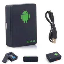 

A8 Mini GSM/GPRS Tracker Global Real Time GSM GPRS Tracking Device With SOS Button for Cars Kids Elder Pets No GPS No GPS hot