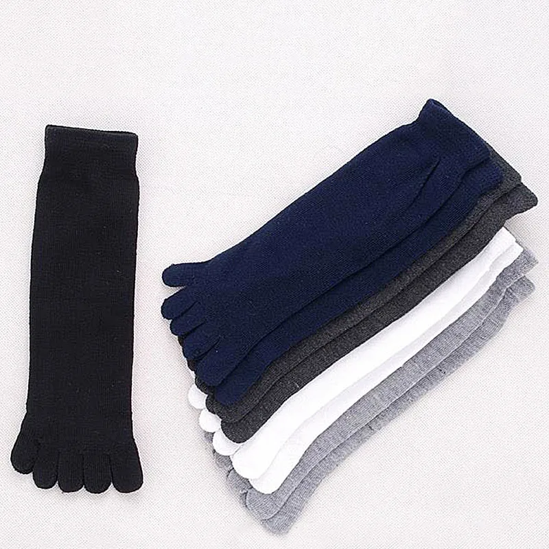 LNRRABC повседневные мужские носки Chaussettes хлопковые свободные размеры чистый цвет