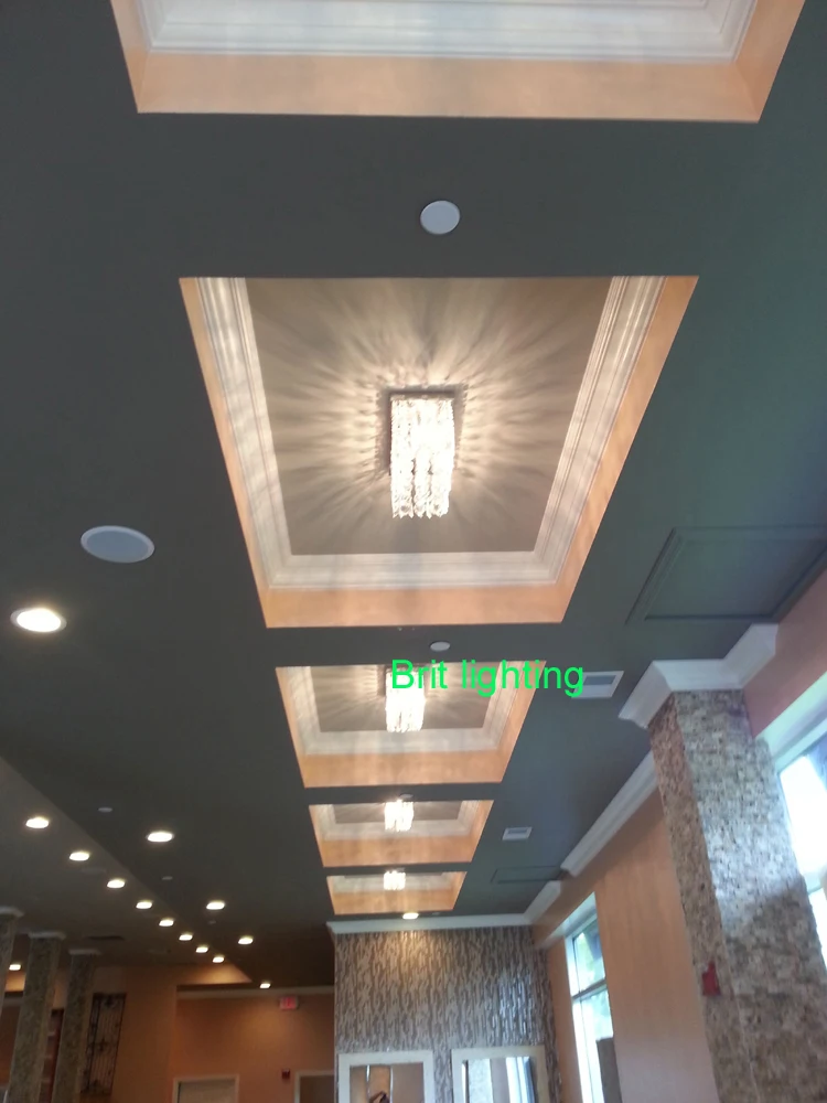 Us 117 3 15 Off Led Lamp Ceiling Modern Led Ceiling Lights Hallway Ceiling Lamp Crystal Rectangle Modern Crystal Ceiling Lamp Crystal Lustres In