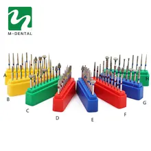 10 шт./кор. стоматологический высокой Скорость Бур Алмазный Полировочный диск подготовка зубов Бур стоматологическое оборудование