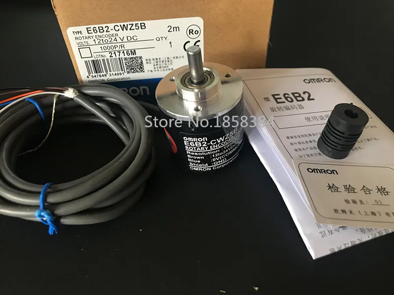 

E6B2-CWZ5B 1000P/R encoder for Omron / ABZ 3-phase incremental encoder / 1000 line of optical rotary encoder
