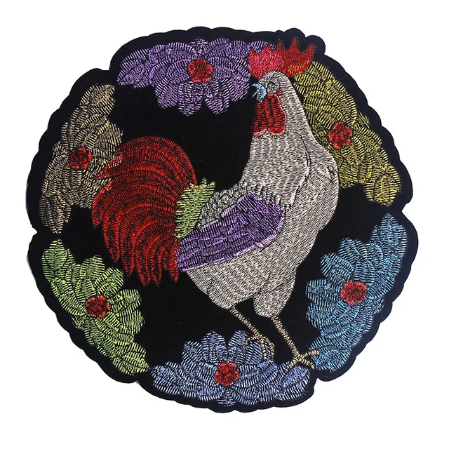 

cook applique patches embroidered badge fabric patch clothing decoration accessories patch sewing on stickers for clothes